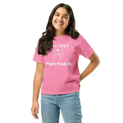 Less Opps More Pookies Youth Graphic Tee - Cady Creations