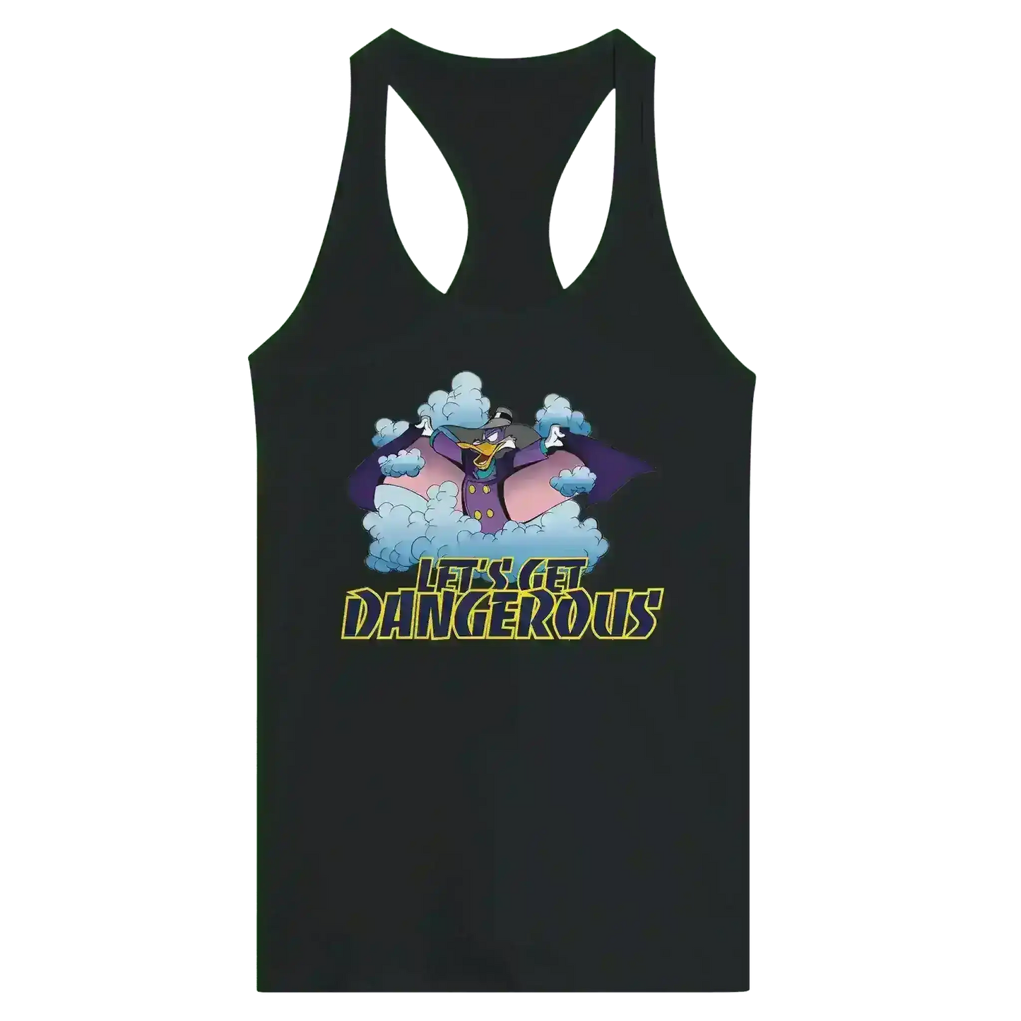 Let's Get Dangerous - Racerback Tank - Cady Creations