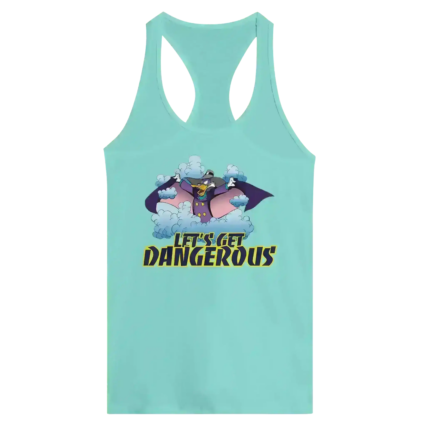 Let's Get Dangerous - Racerback Tank - Cady Creations