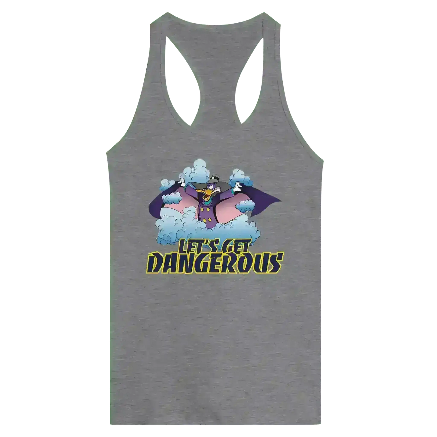 Let's Get Dangerous - Racerback Tank - Cady Creations