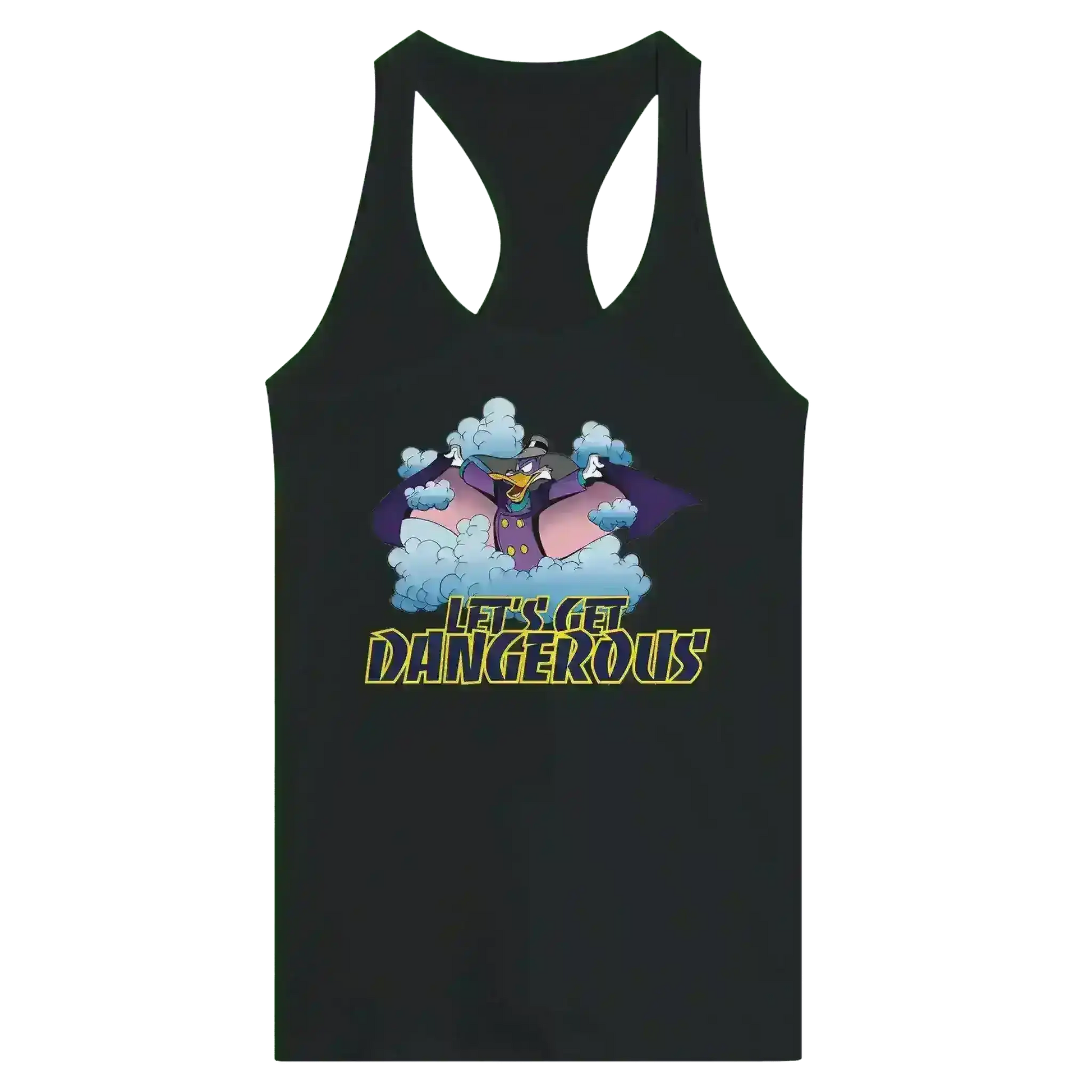 Let's Get Dangerous - Racerback Tank - Cady Creations
