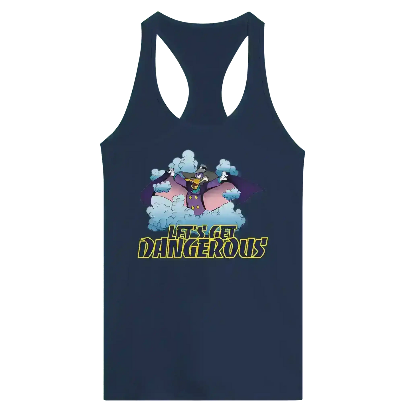 Let's Get Dangerous - Racerback Tank - Cady Creations