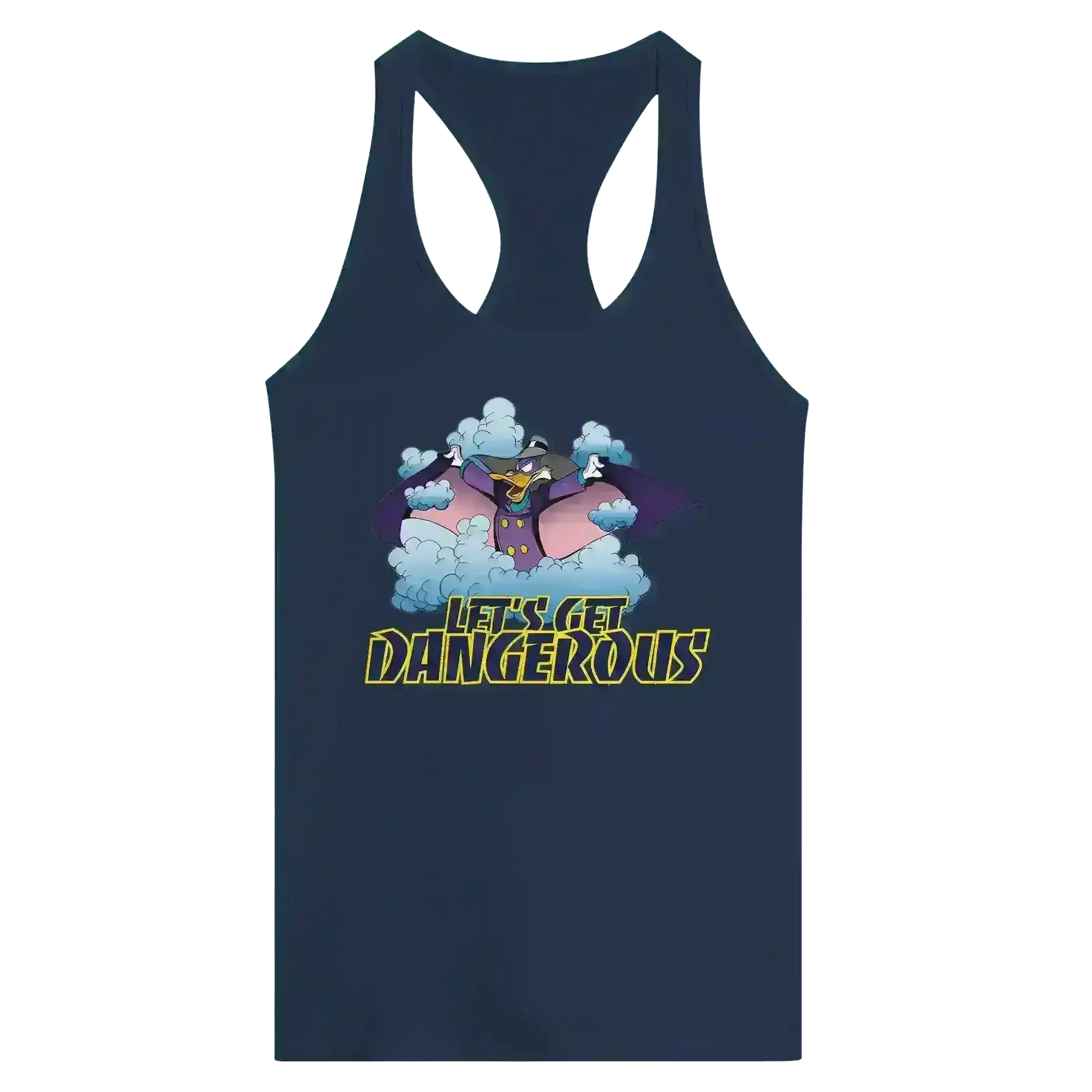 Let's Get Dangerous - Racerback Tank - Cady Creations