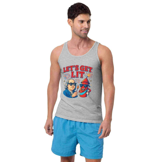Let's Get Lit - Men's Tank - Cady Creations