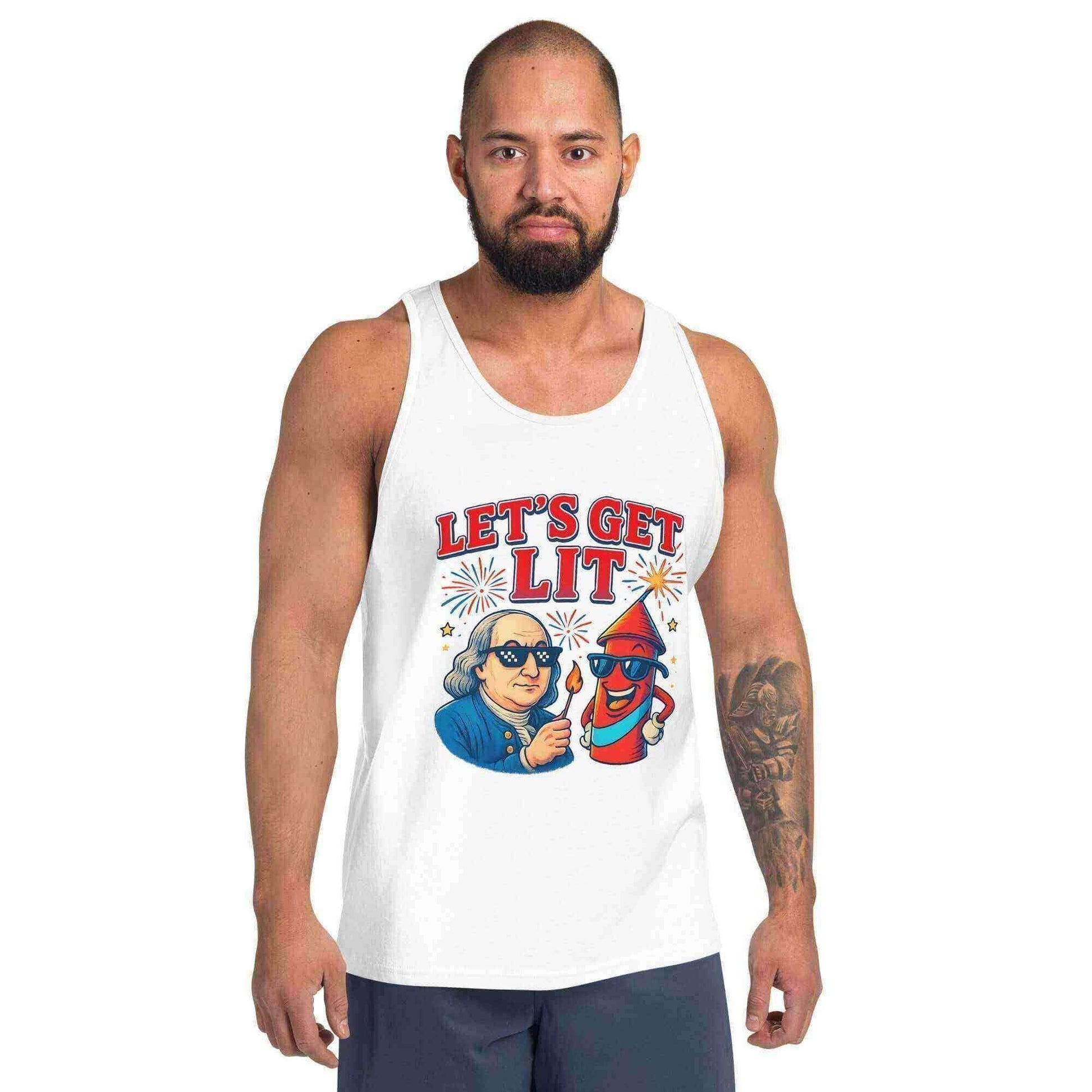 Let's Get Lit - Men's Tank - Cady Creations