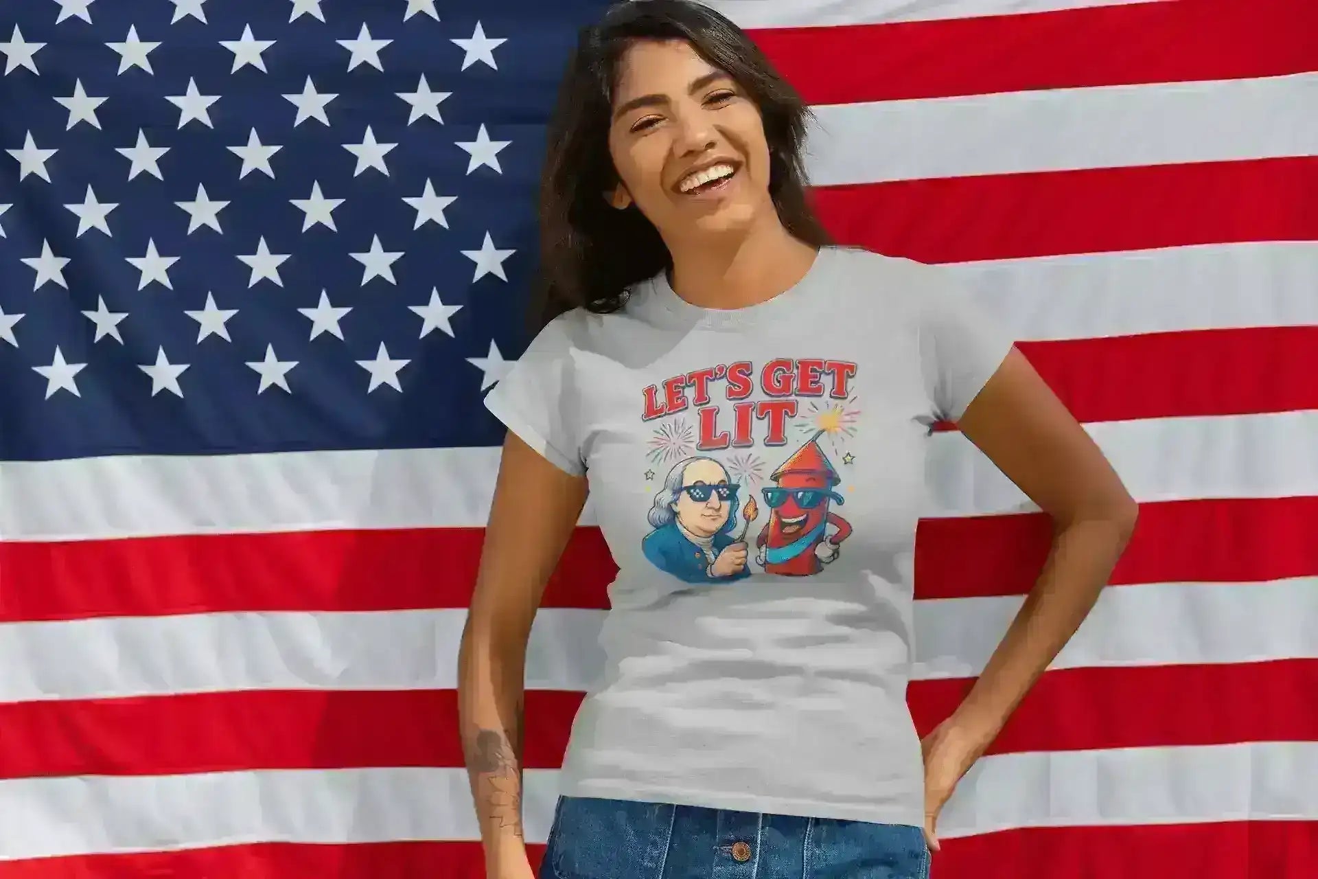 Let's Get Lit - Unisex Tee - Cady Creations
