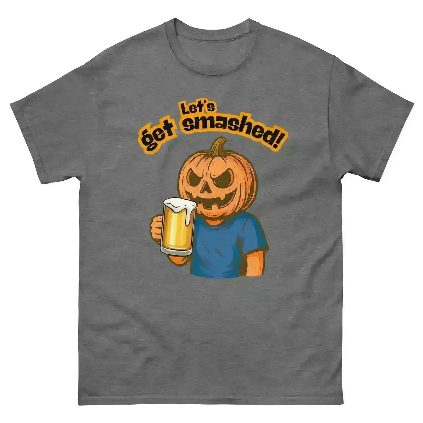 Let's Get Smashed Unisex Tee - Halloween Drinking Humor - Cady Creations