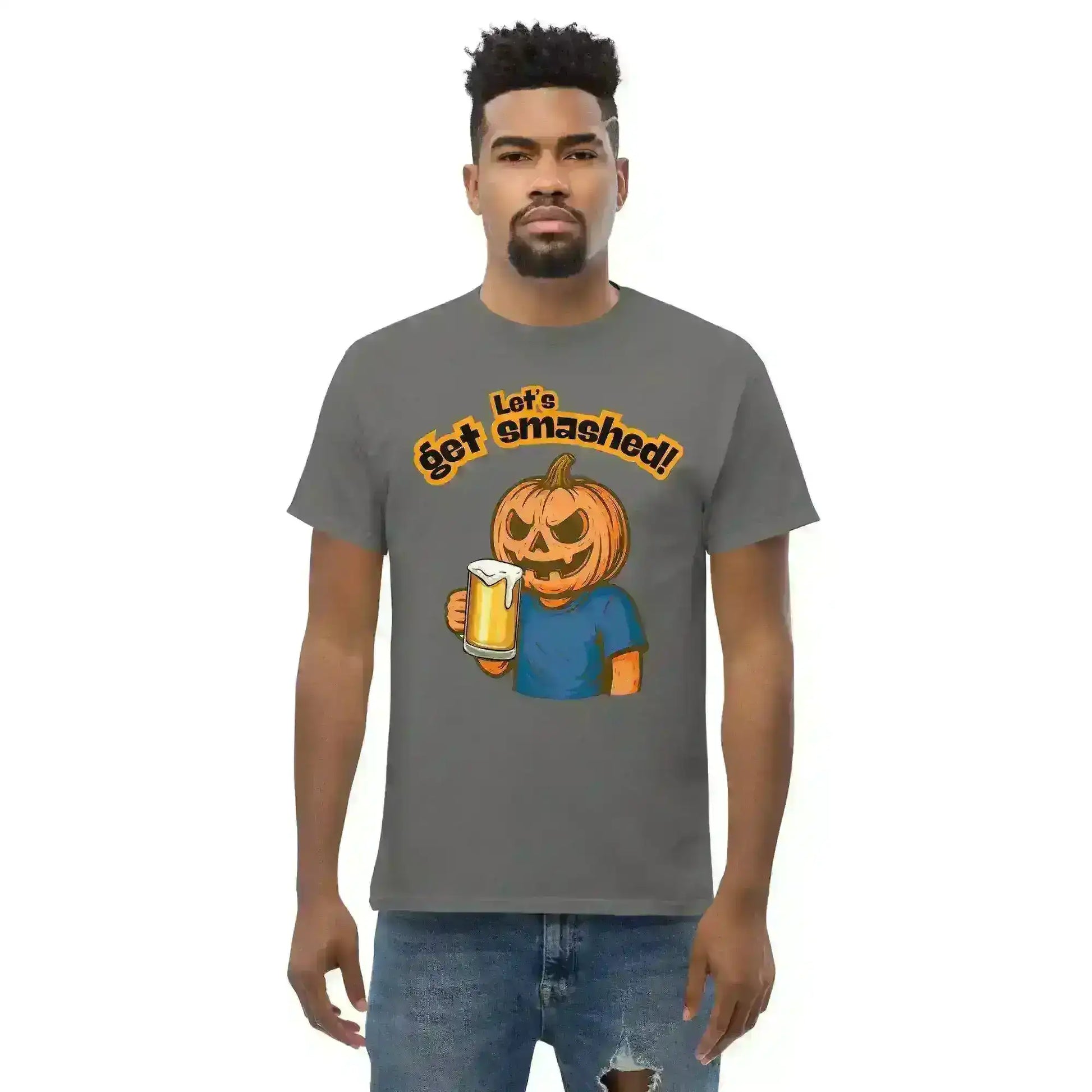 Let's Get Smashed Unisex Tee - Halloween Drinking Humor - Cady Creations