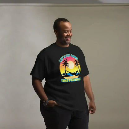 Let's Try Some Time & Patience Blue Vacation Andrew McMahon in the Wilderness Inspired Unisex Tee - Cady Creations