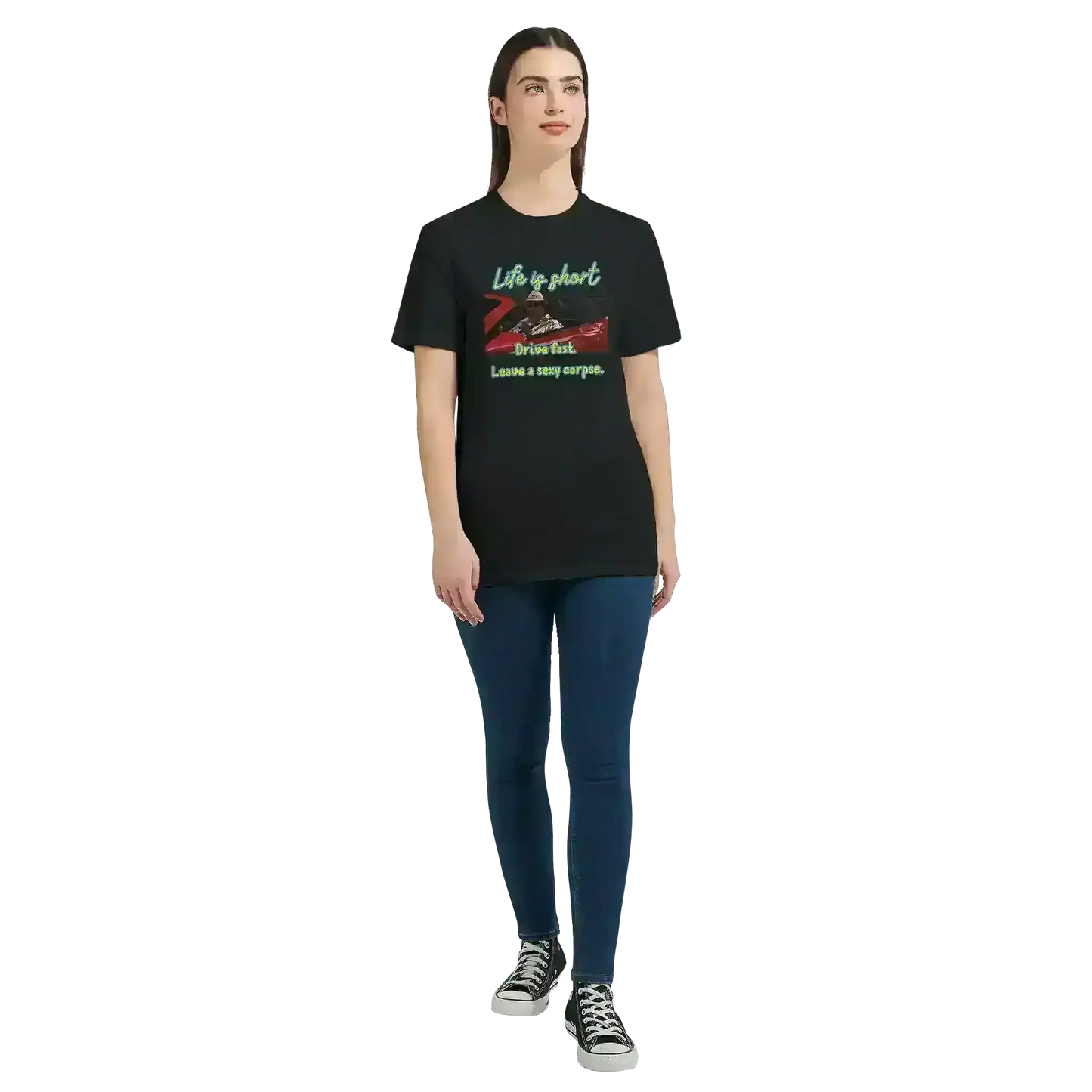 Life Is Short Florida Stanley Inspired - Fitted Tee - Cady Creations