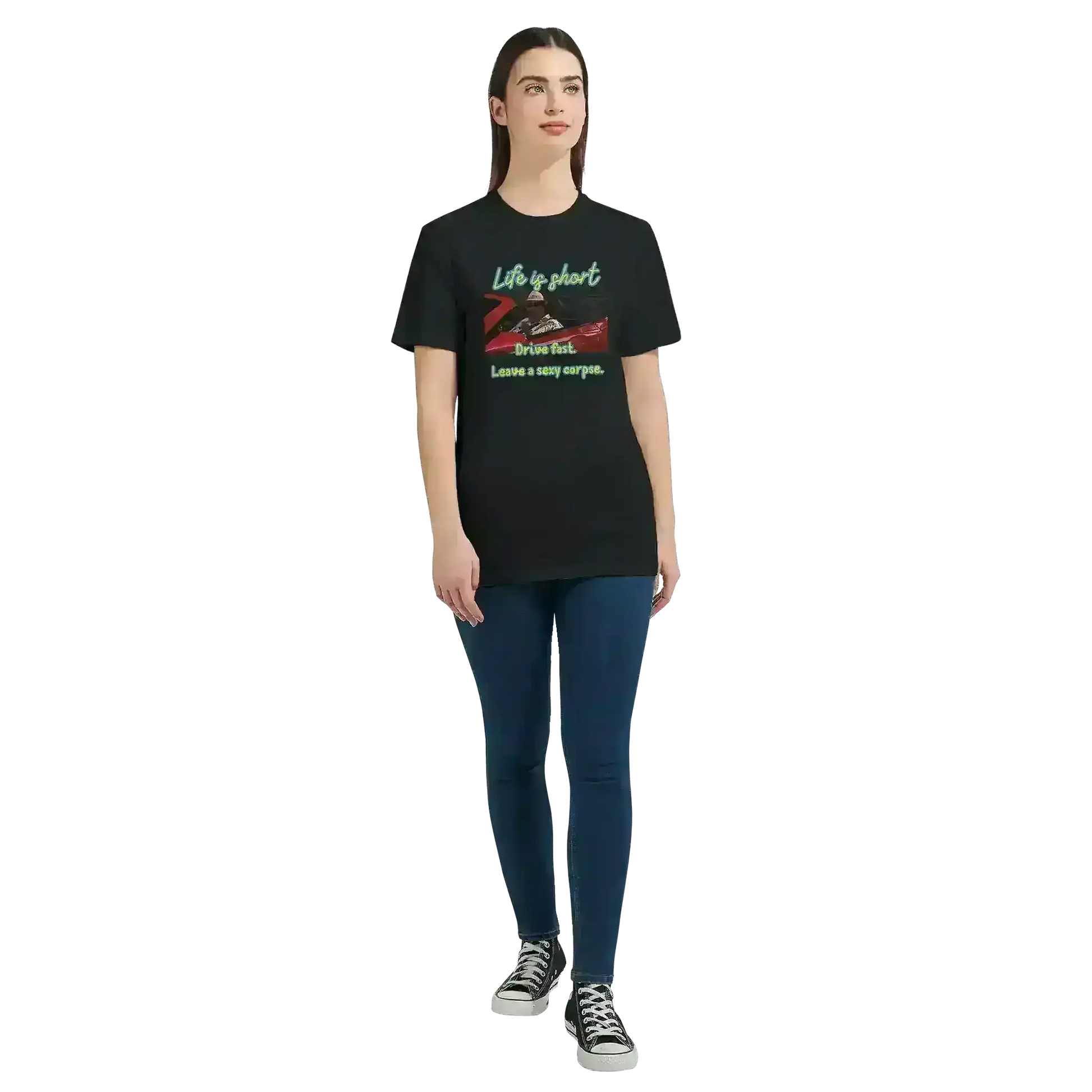 Life Is Short Florida Stanley Inspired - Fitted Tee - Cady Creations