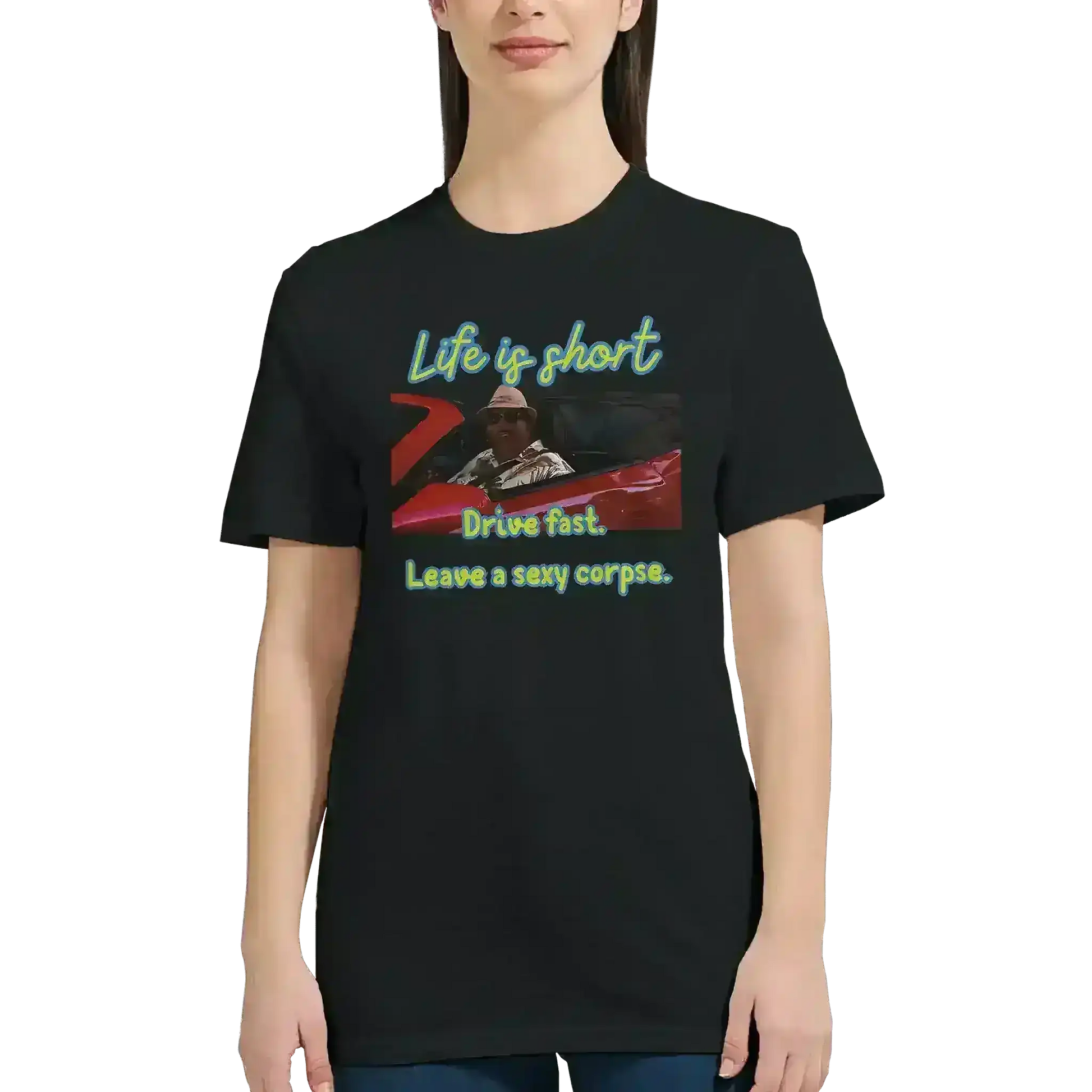 Life Is Short Florida Stanley Inspired - Fitted Tee - Cady Creations