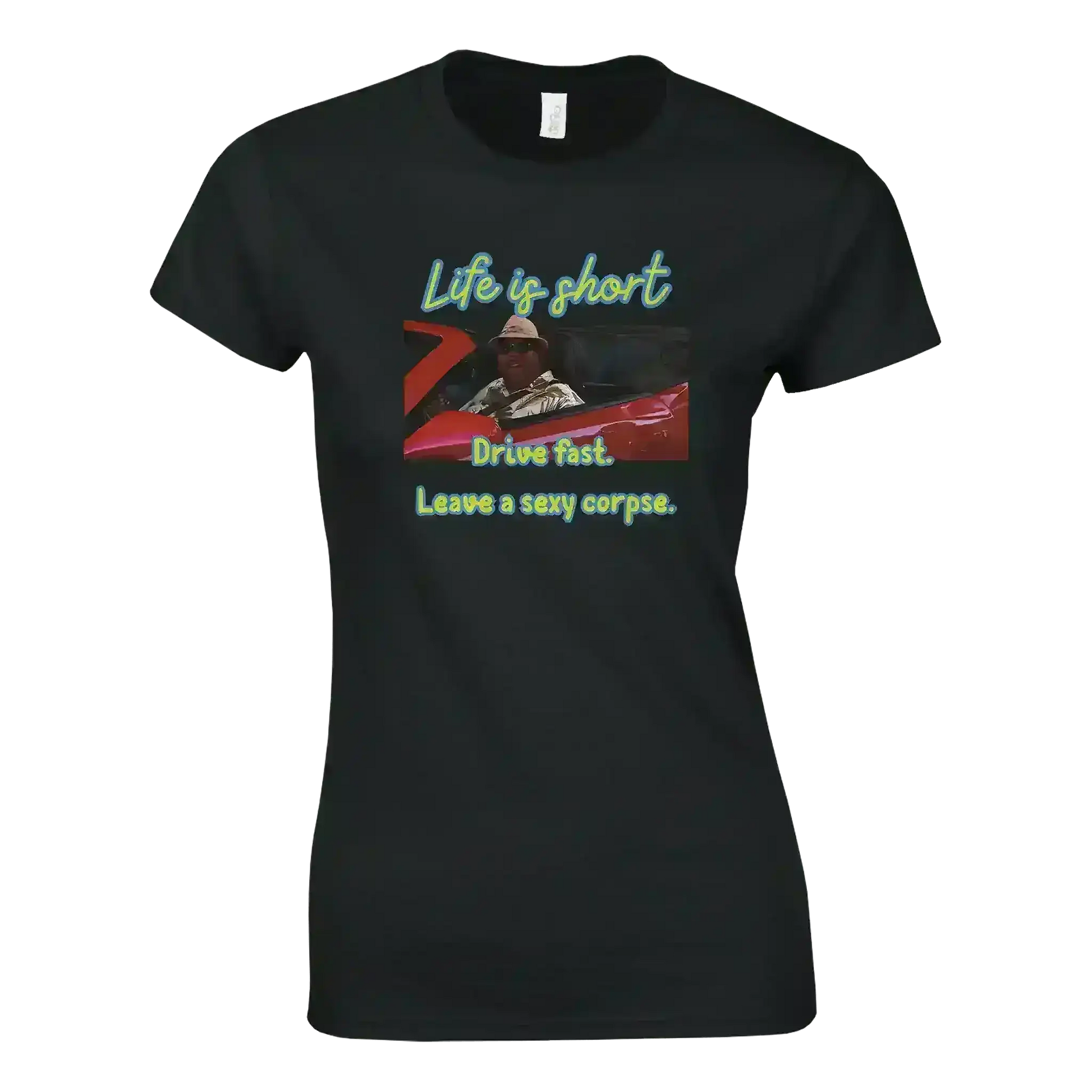 Life Is Short Florida Stanley Inspired - Fitted Tee - Cady Creations