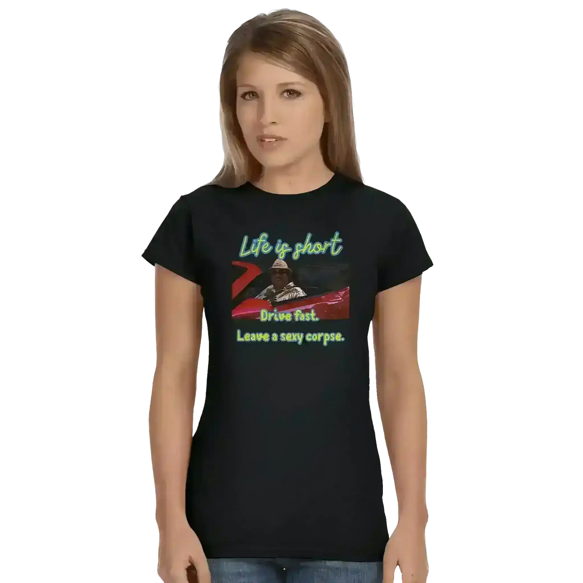 Life Is Short Florida Stanley Inspired - Fitted Tee - Cady Creations