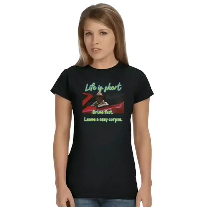 Life Is Short Florida Stanley Inspired - Fitted Tee - Cady Creations