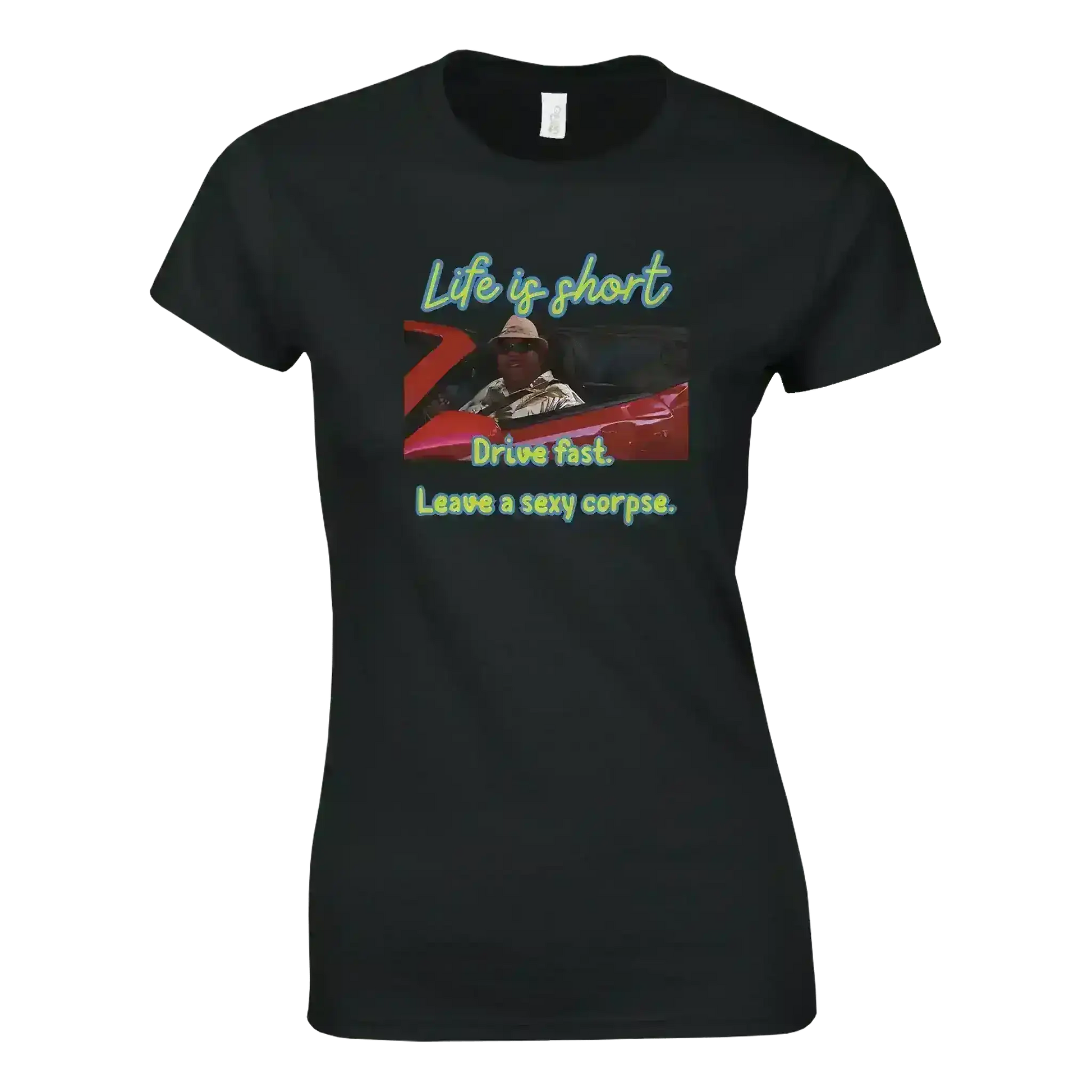 Life Is Short Florida Stanley Inspired - Fitted Tee - Cady Creations