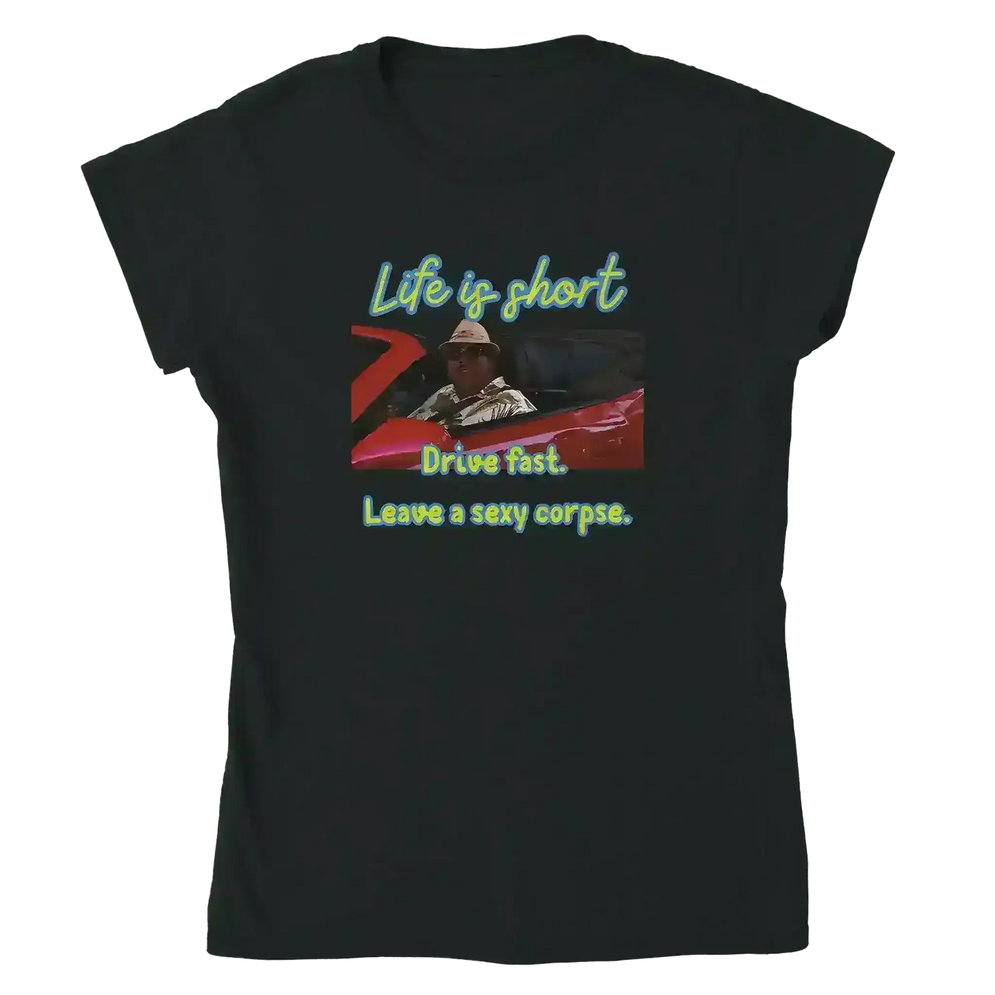 Life Is Short Florida Stanley Inspired - Fitted Tee - Cady Creations