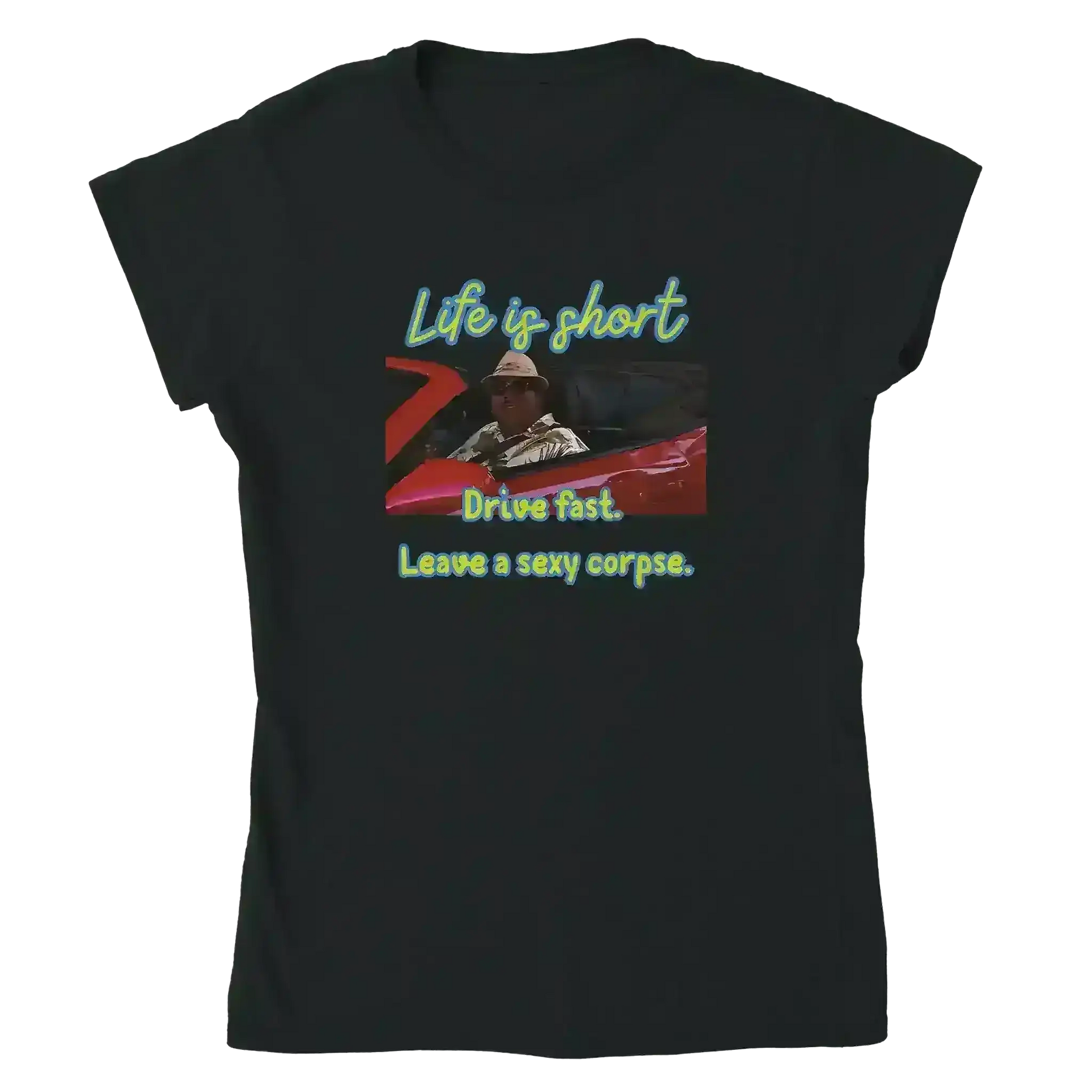 Life Is Short Florida Stanley Inspired - Fitted Tee - Cady Creations