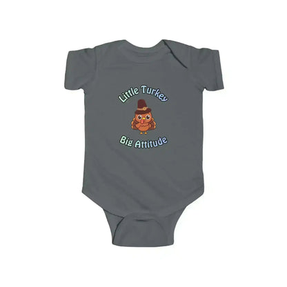  Little Turkey Big Attitude - Baby Onesie - Cady Creations