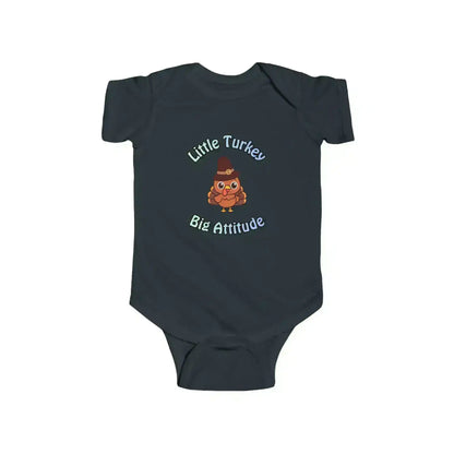  Little Turkey Big Attitude - Baby Onesie - Cady Creations