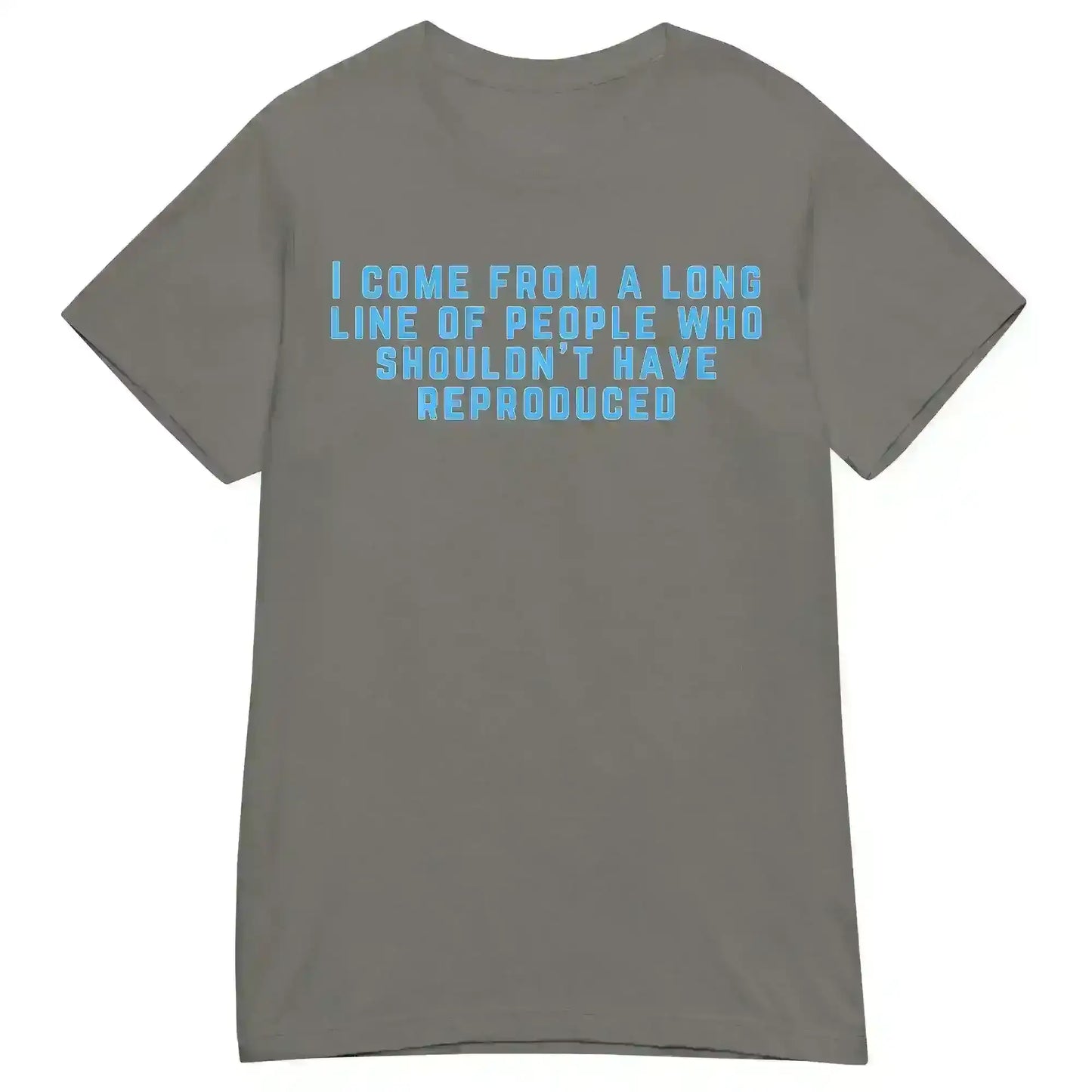 Long Line of Questionable Reproduction - Fitted Tee - Cady Creations