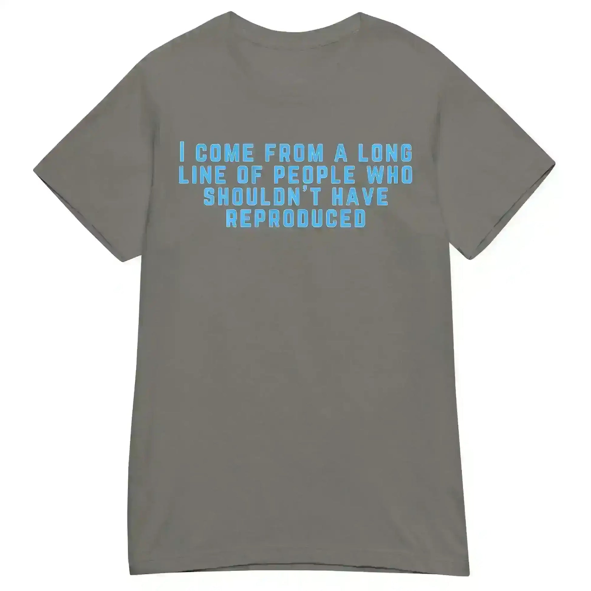 Long Line of Questionable Reproduction - Fitted Tee - Cady Creations