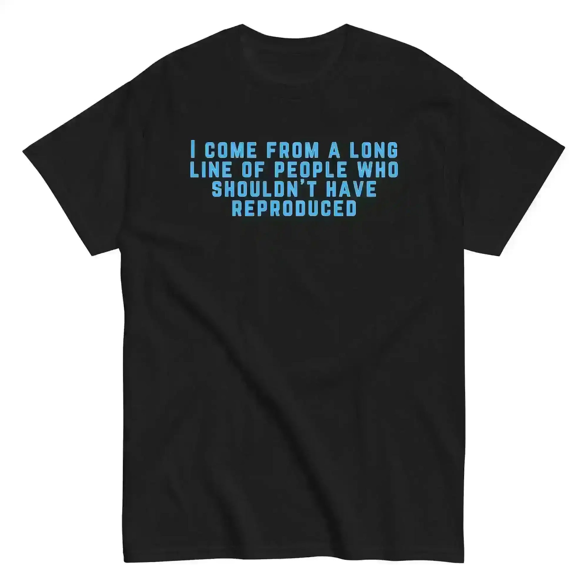 Long Line of Questionable Reproduction Unisex Graphic Tee - Cady Creations