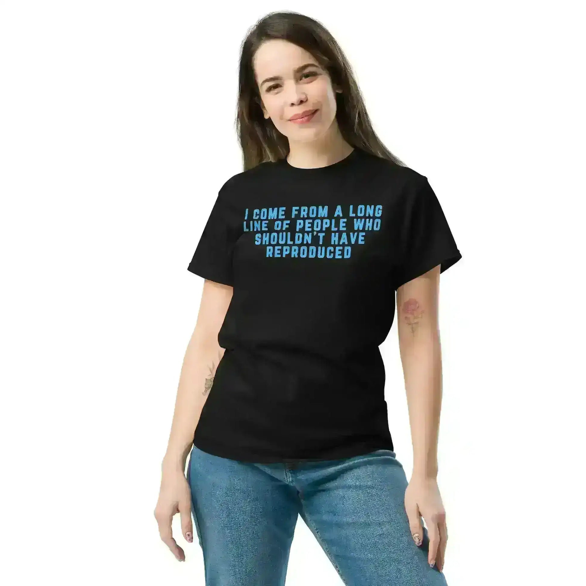 Long Line of Questionable Reproduction - Unisex Tee - Cady Creations