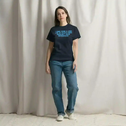 Long Line of Questionable Reproduction - Unisex Tee - Cady Creations