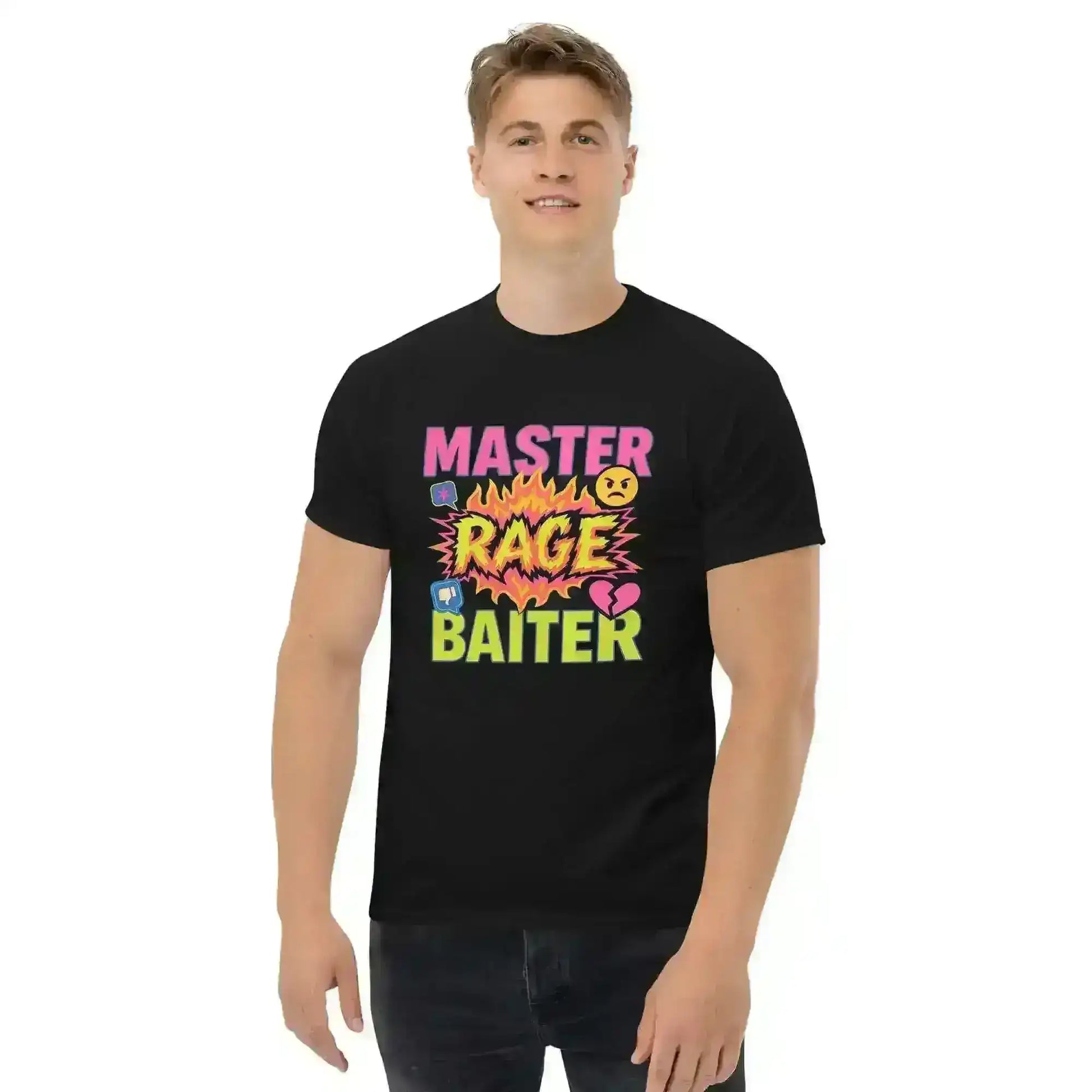 Master Rage Baiter Internet Drama Gen Z Slang Unisex Tee - Cady Creations