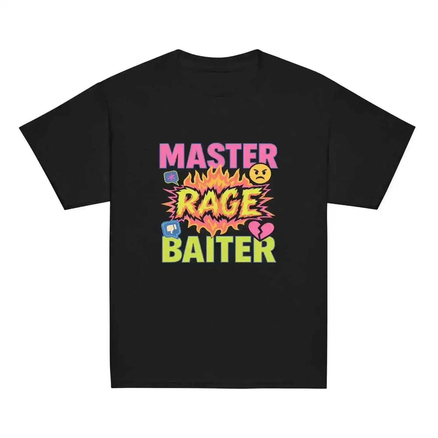 Master Rage Baiter Internet Drama Gen Z Slang Youth Tee - Cady Creations