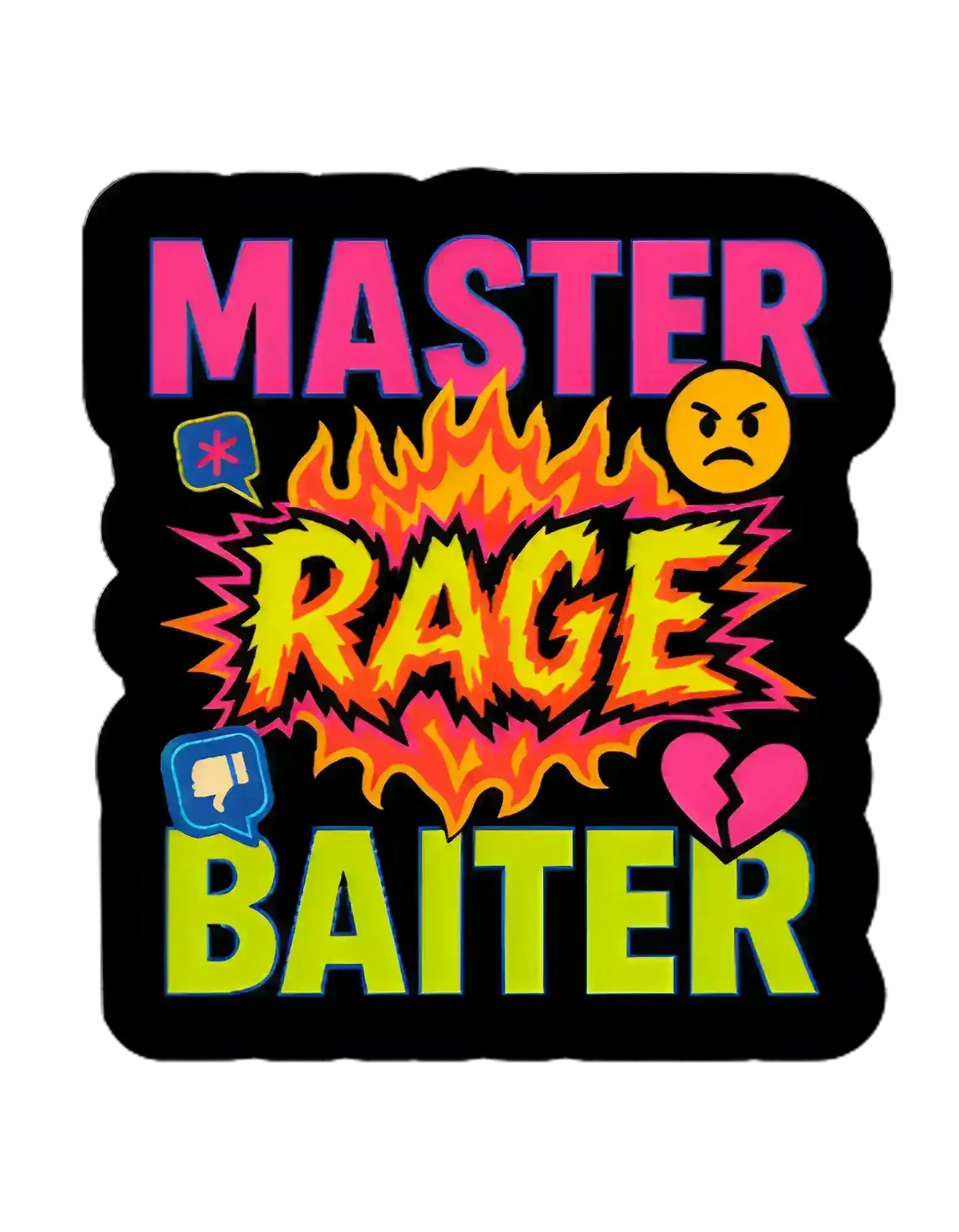  Master Rage Baiter - Premium Vinyl Sticker - Cady Creations