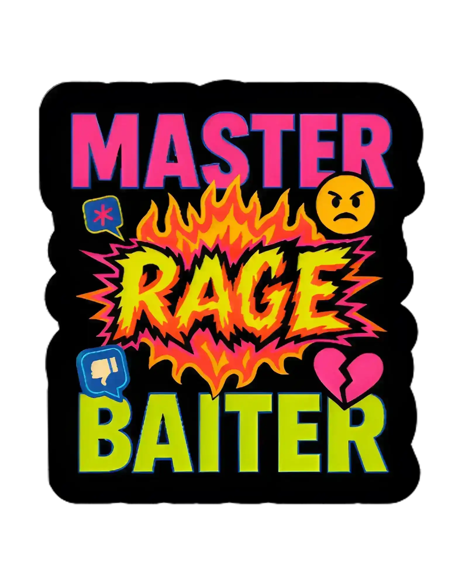  Master Rage Baiter - Premium Vinyl Sticker - Cady Creations