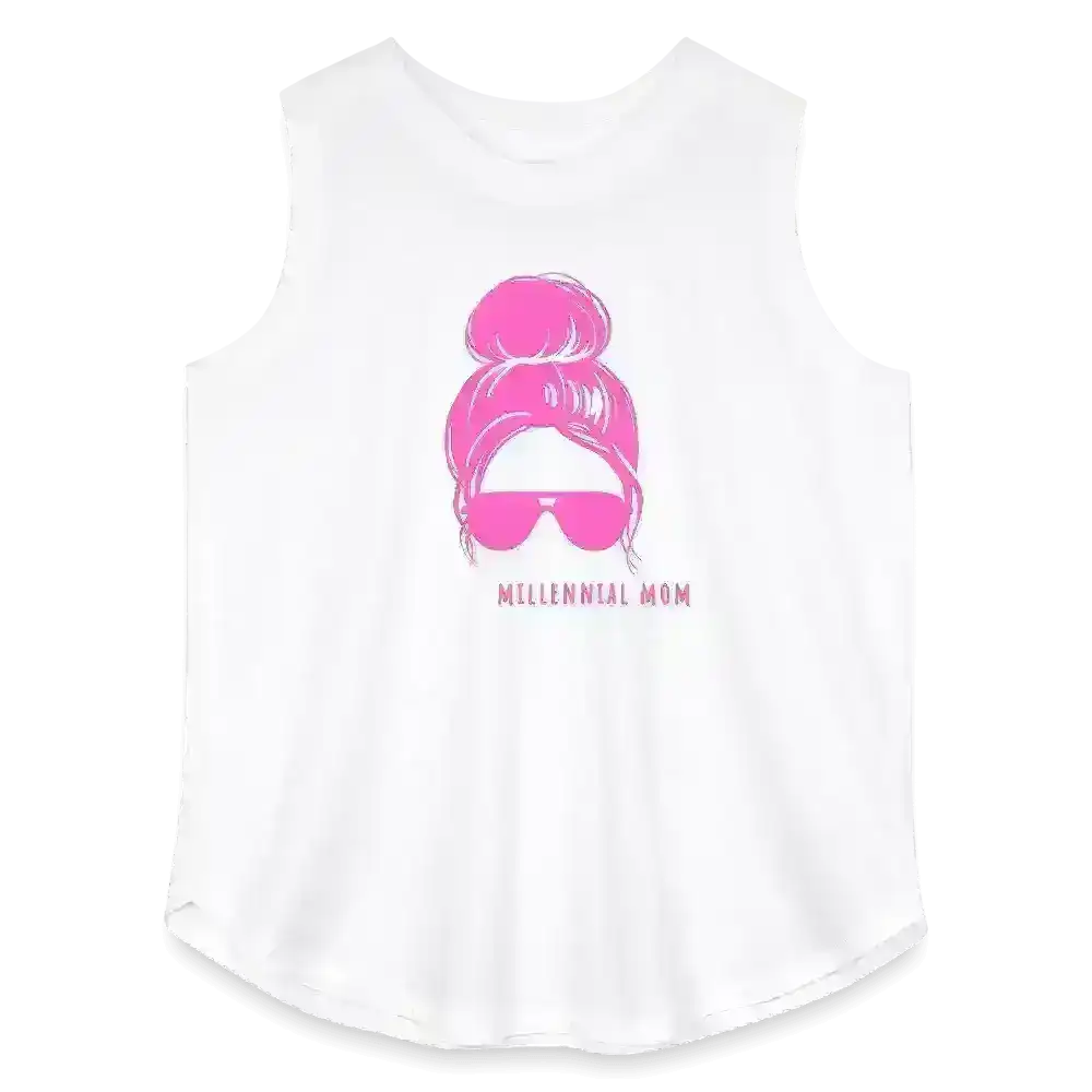 Millennial Mom - Curvy Tank - Cady Creations