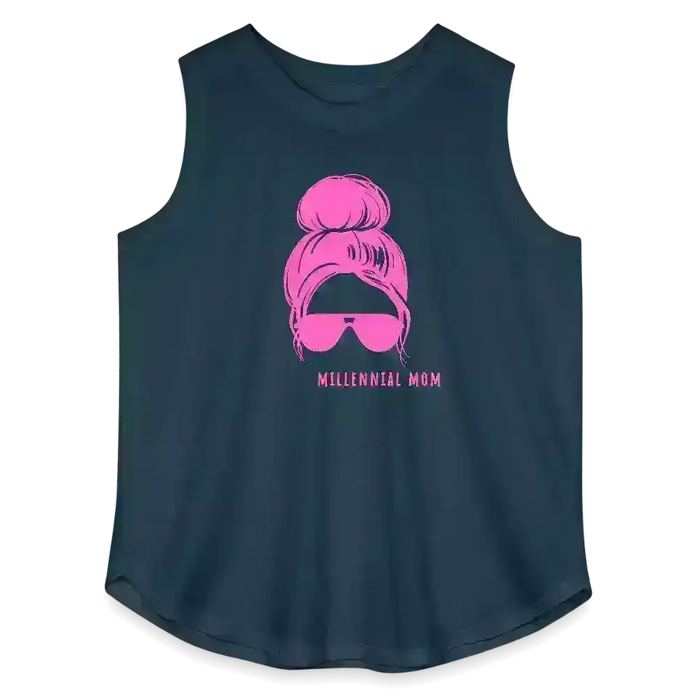 Millennial Mom - Curvy Tank - Cady Creations