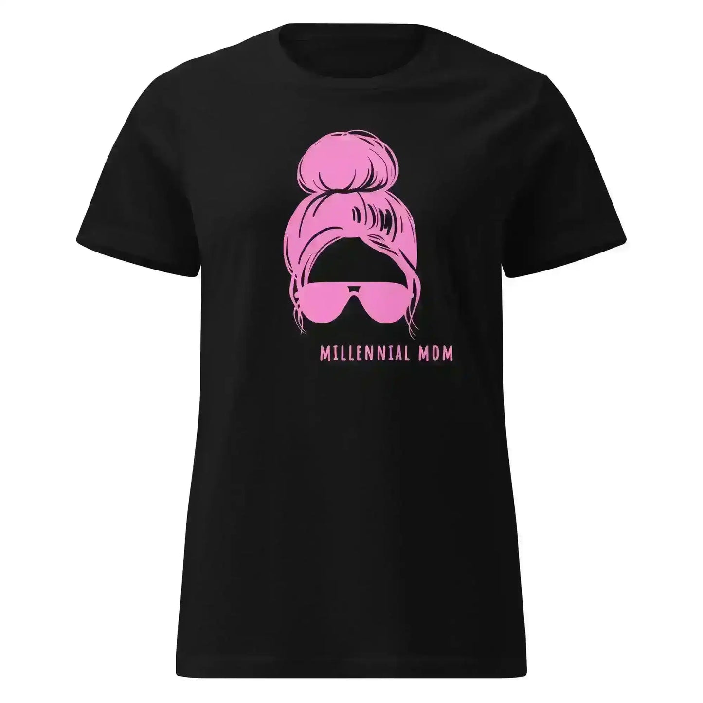 Millennial Mom - Fitted Tee - Cady Creations