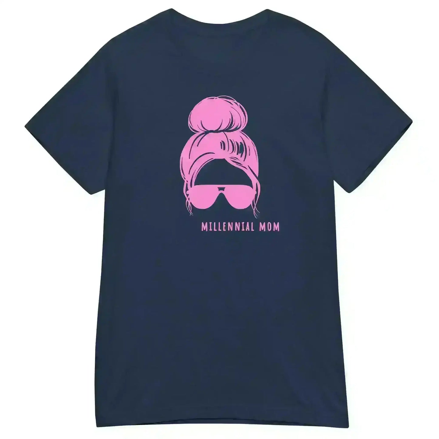 Millennial Mom - Fitted Tee - Cady Creations