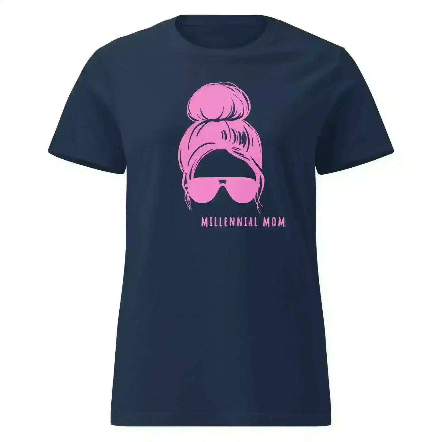 Millennial Mom - Fitted Tee - Cady Creations