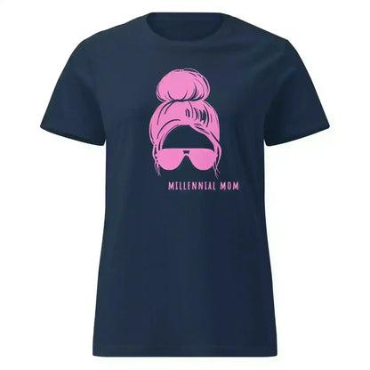 Millennial Mom - Fitted Tee - Cady Creations