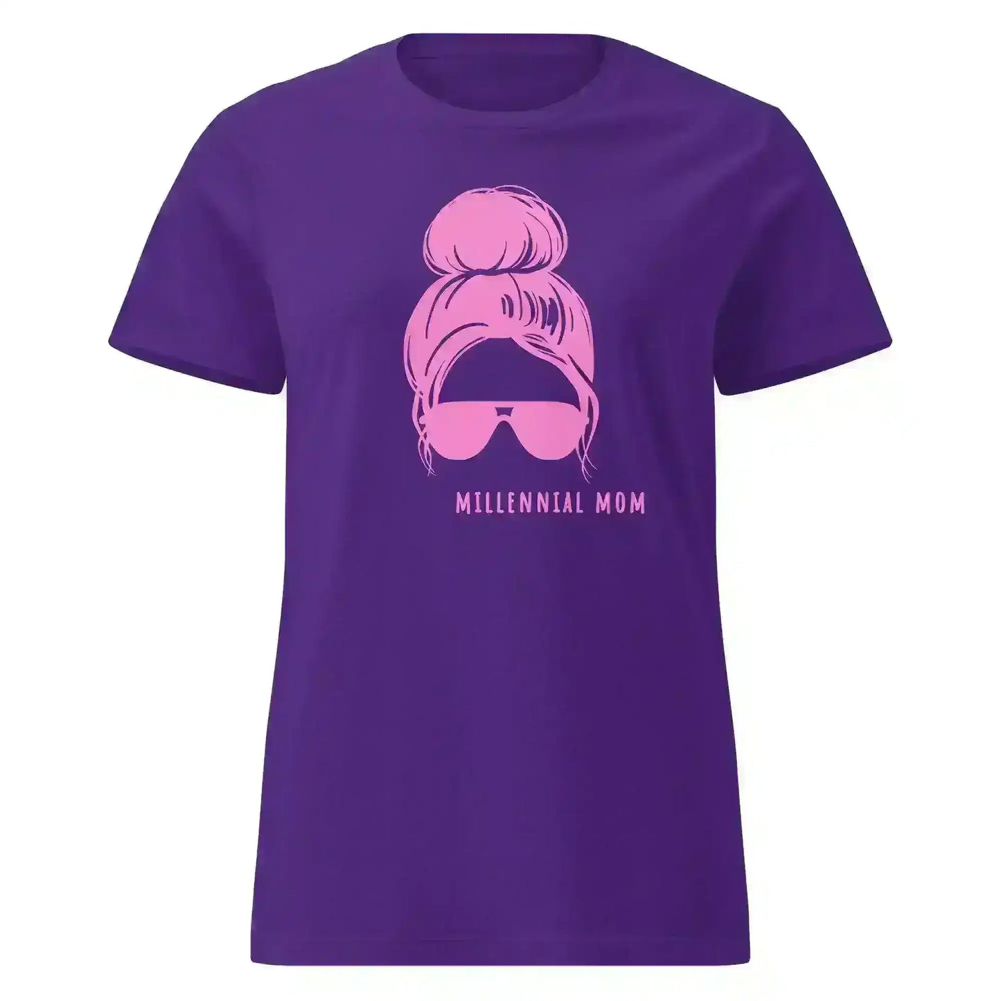 Millennial Mom - Fitted Tee - Cady Creations
