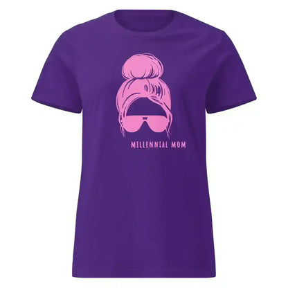Millennial Mom - Fitted Tee - Cady Creations