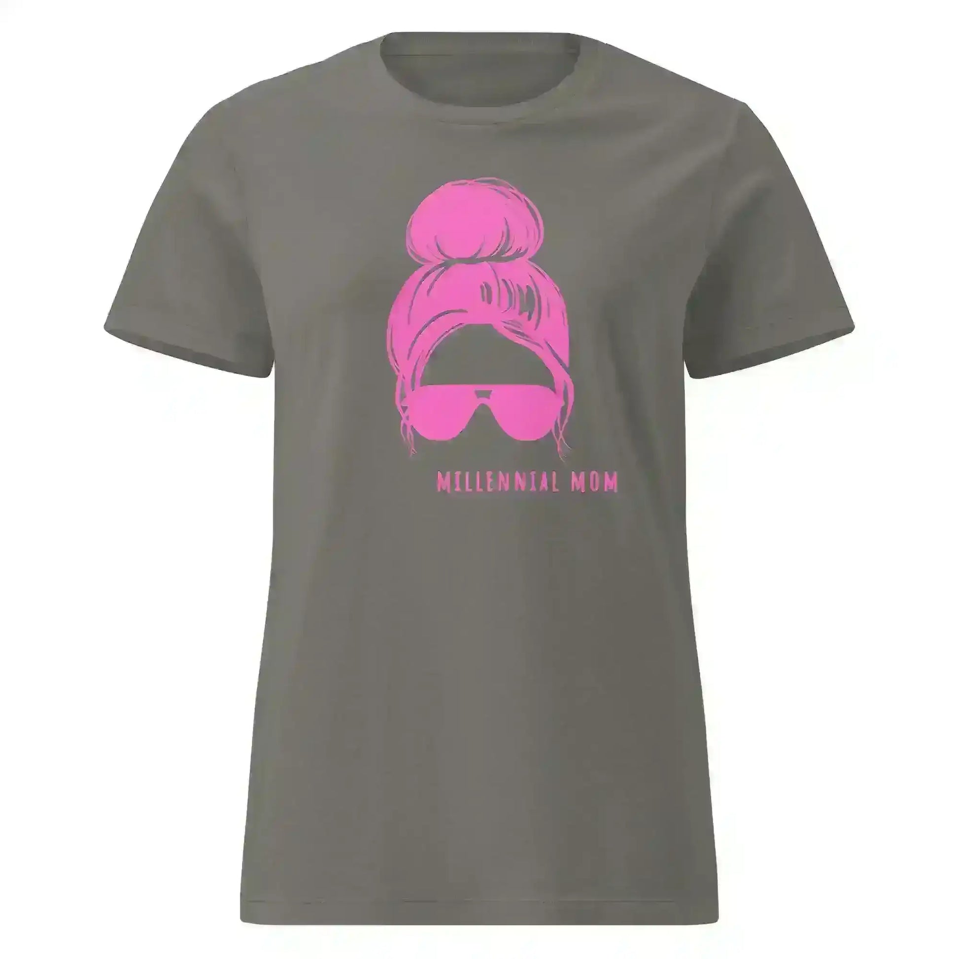 Millennial Mom - Fitted Tee - Cady Creations