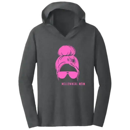 Millennial Mom Messy Bun Life Tee Shirt Hoodie - Cady Creations