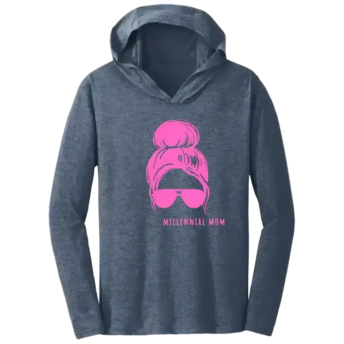 Millennial Mom Messy Bun Life Tee Shirt Hoodie - Cady Creations