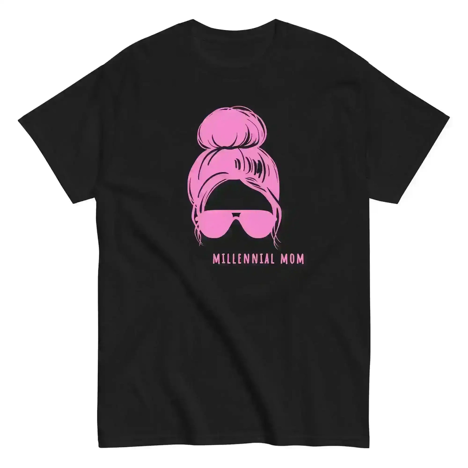 Millennial Mom Messy Bun Unisex Graphic Tee - Cady Creations