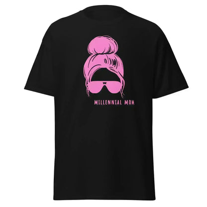 Millennial Mom Messy Bun Unisex Graphic Tee - Cady Creations