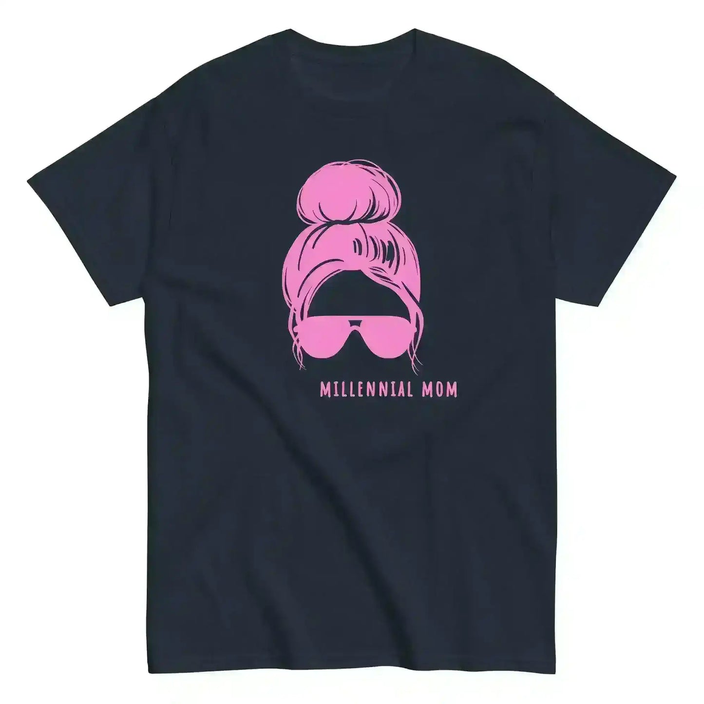 Millennial Mom Messy Bun Unisex Graphic Tee - Cady Creations