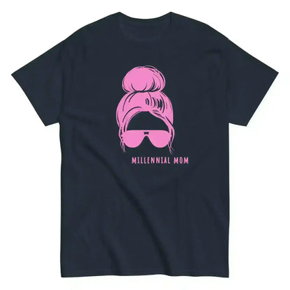 Millennial Mom Messy Bun Unisex Graphic Tee - Cady Creations