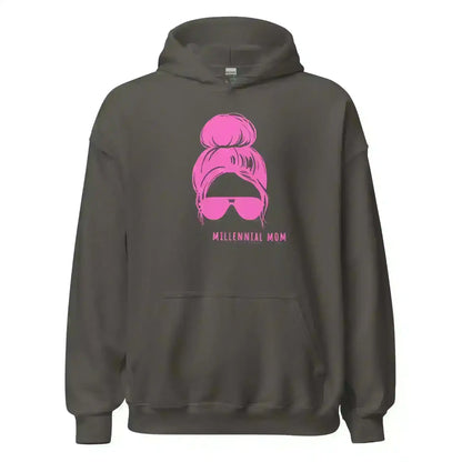 Millennial Mom - Pullover Hoodie - Cady Creations