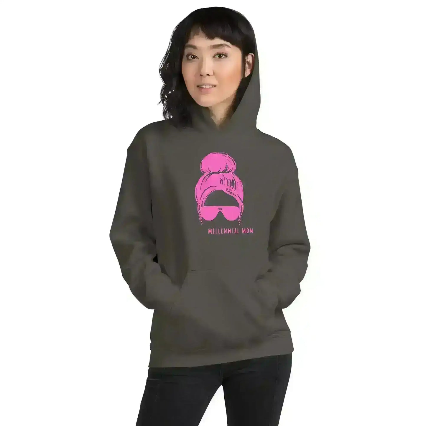Millennial Mom - Pullover Hoodie - Cady Creations